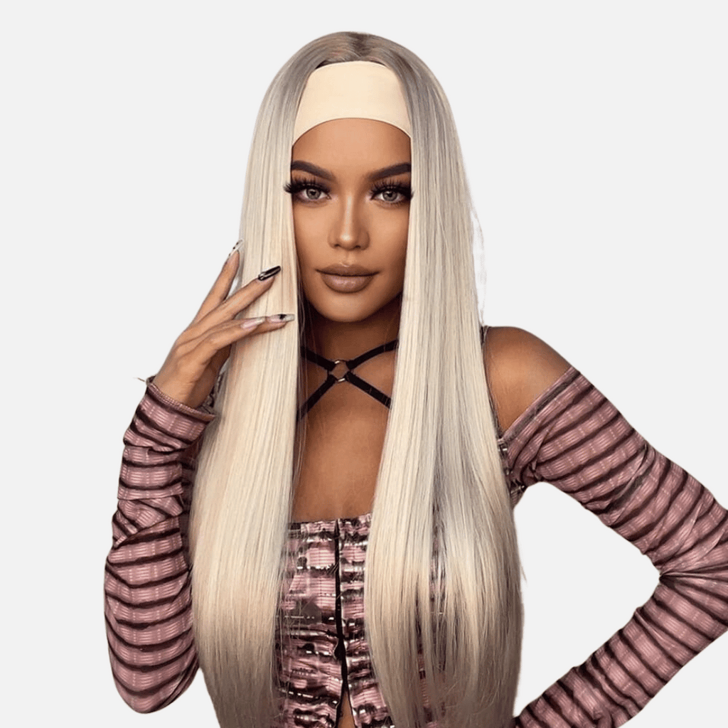 Perruque bandeau synthétique