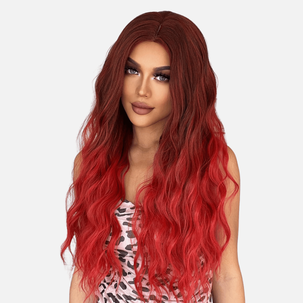 Perruque Rouge longue