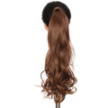 Extension de cheveux à clip brun