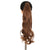 Extension de cheveux à clip marron