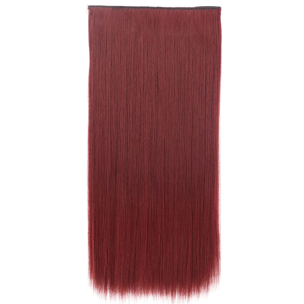 Extension de cheveux à clip acajou