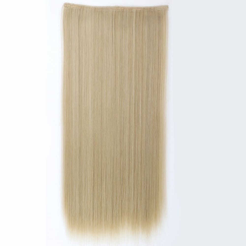 Extension de cheveux à clip longue blond