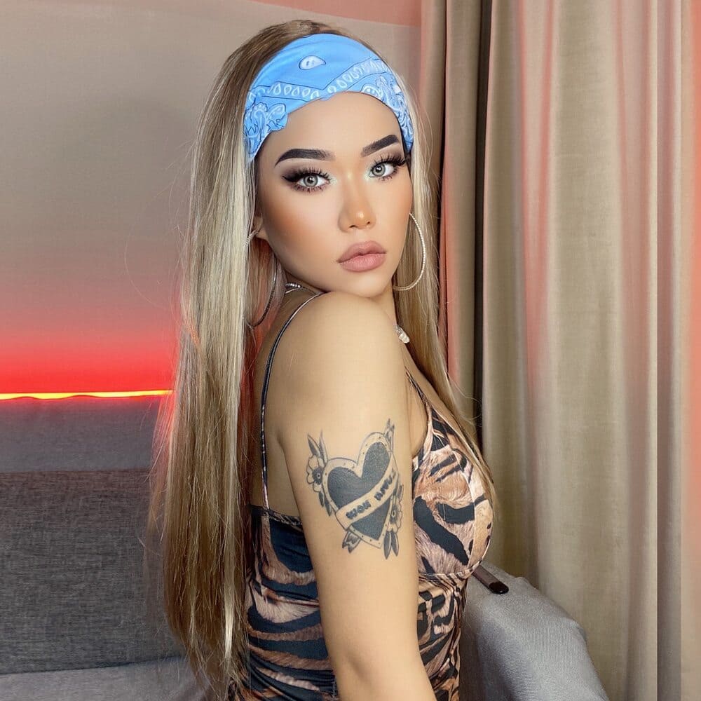 Perruque bandeau blonde femme