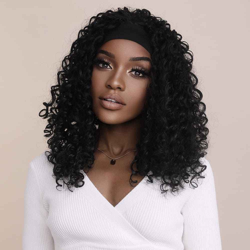 Perruque bandeau intégré