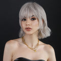 Perruque blanche cosplay