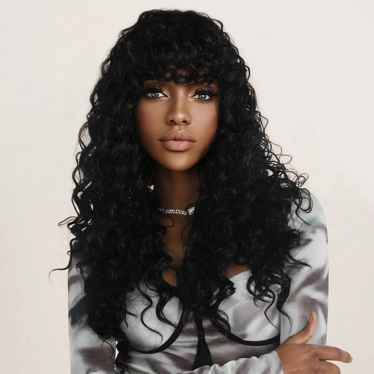 Perruque brésilienne afro