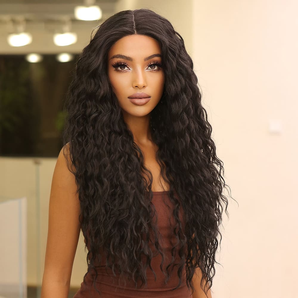 Perruque brésilienne sans colle