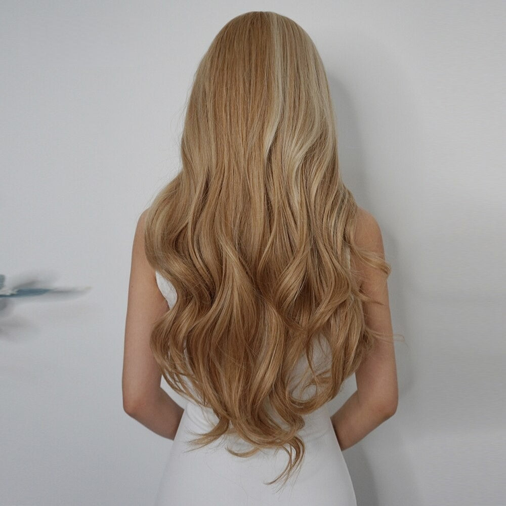 Perruque effet réel longue