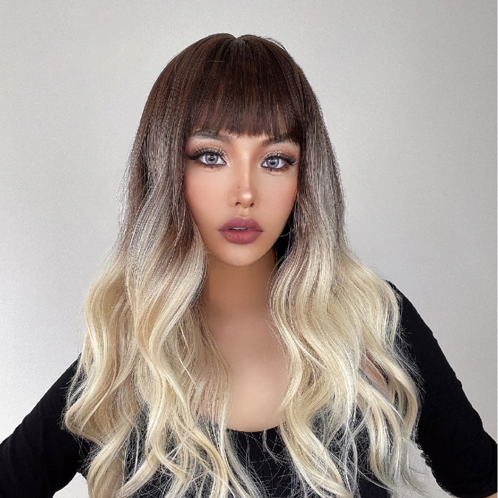 Perruque frange devant