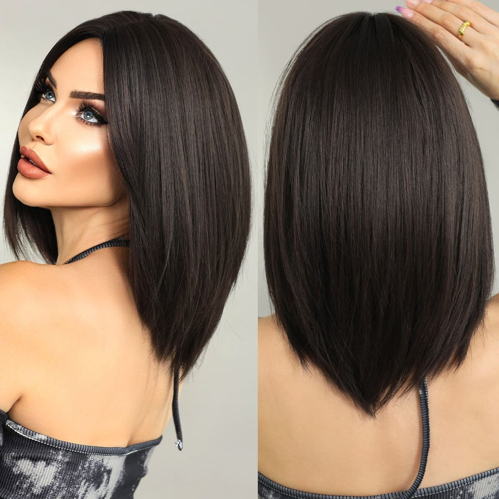 Perruque mi longue lisse modèle
