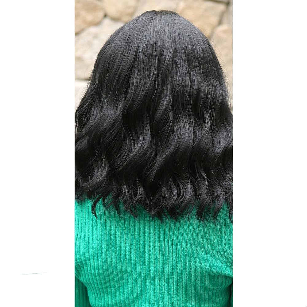 Perruque mi longue ondulée nuque