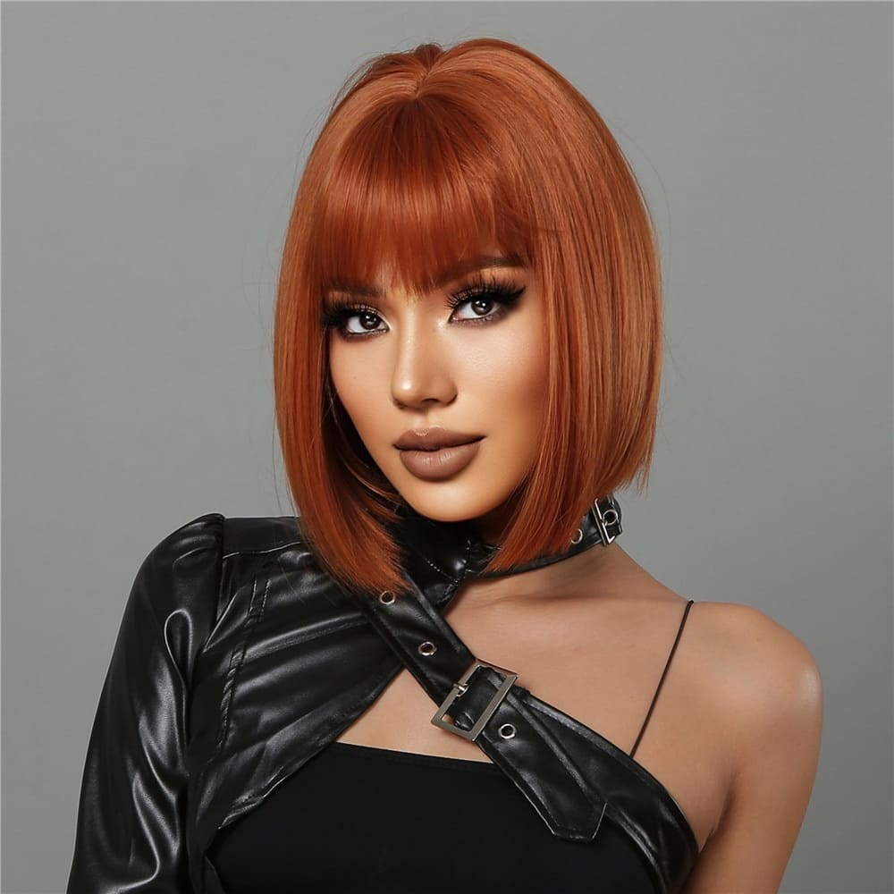 Perruque Rousse Carré | Lady Perruque
