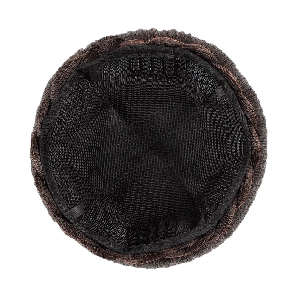 Postiche chignon donut attache