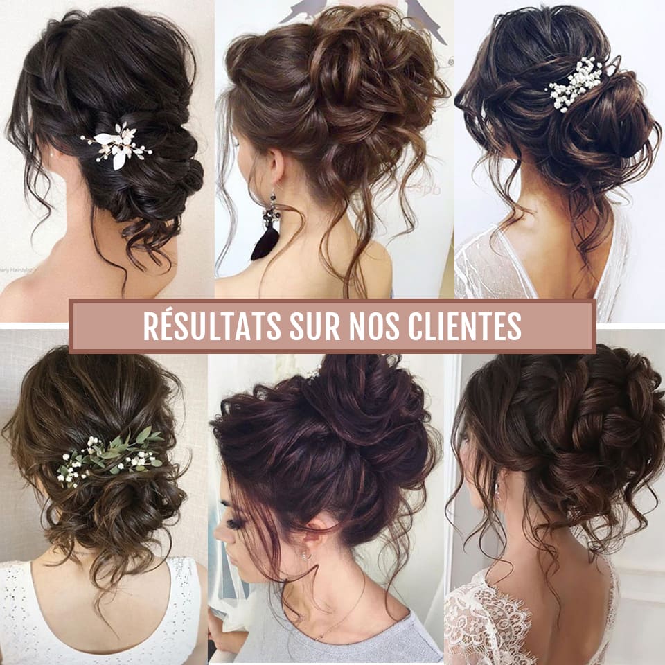 Postiche chignon élastique modèle