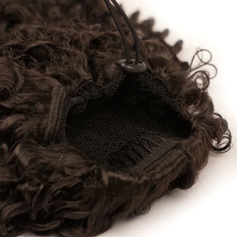 Postiche queue de cheval afro confort