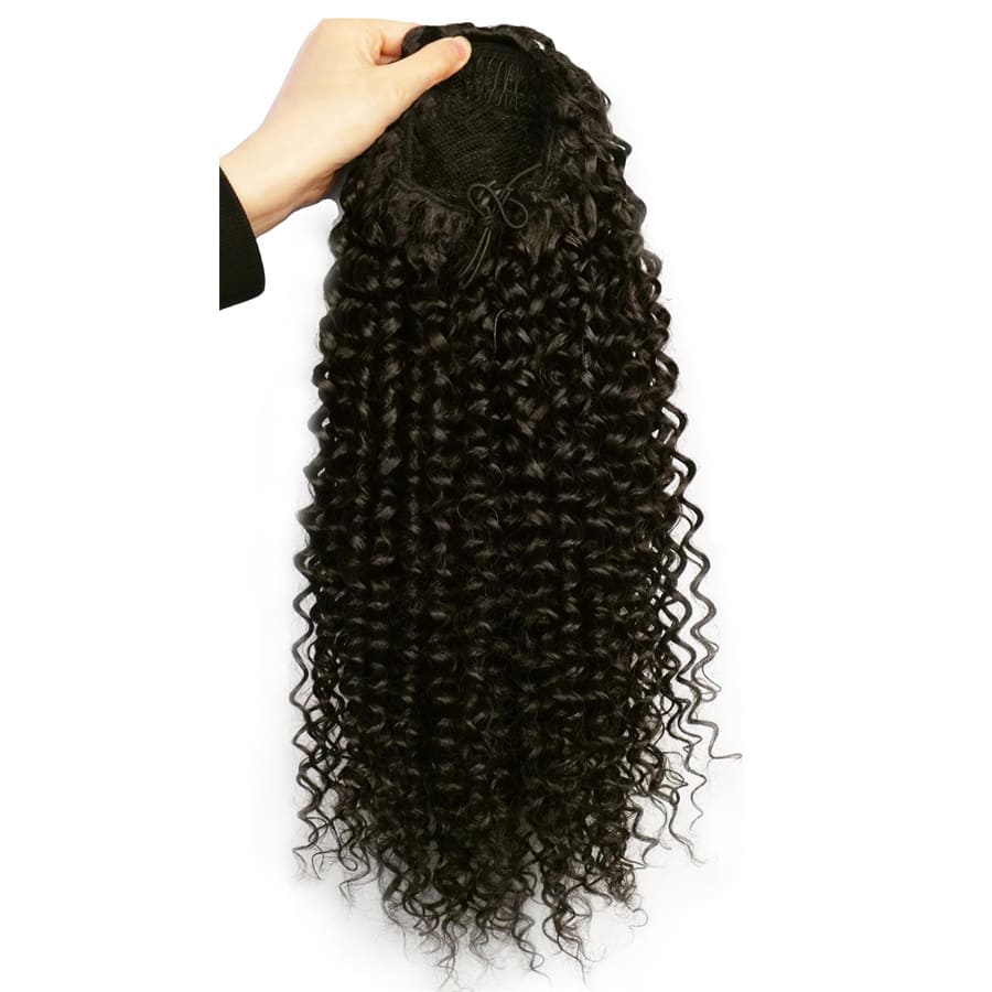 Postiche queue de cheval afro