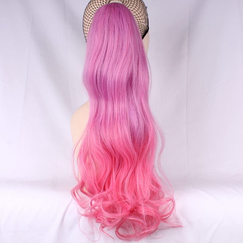 Postiche queue de cheval couleur