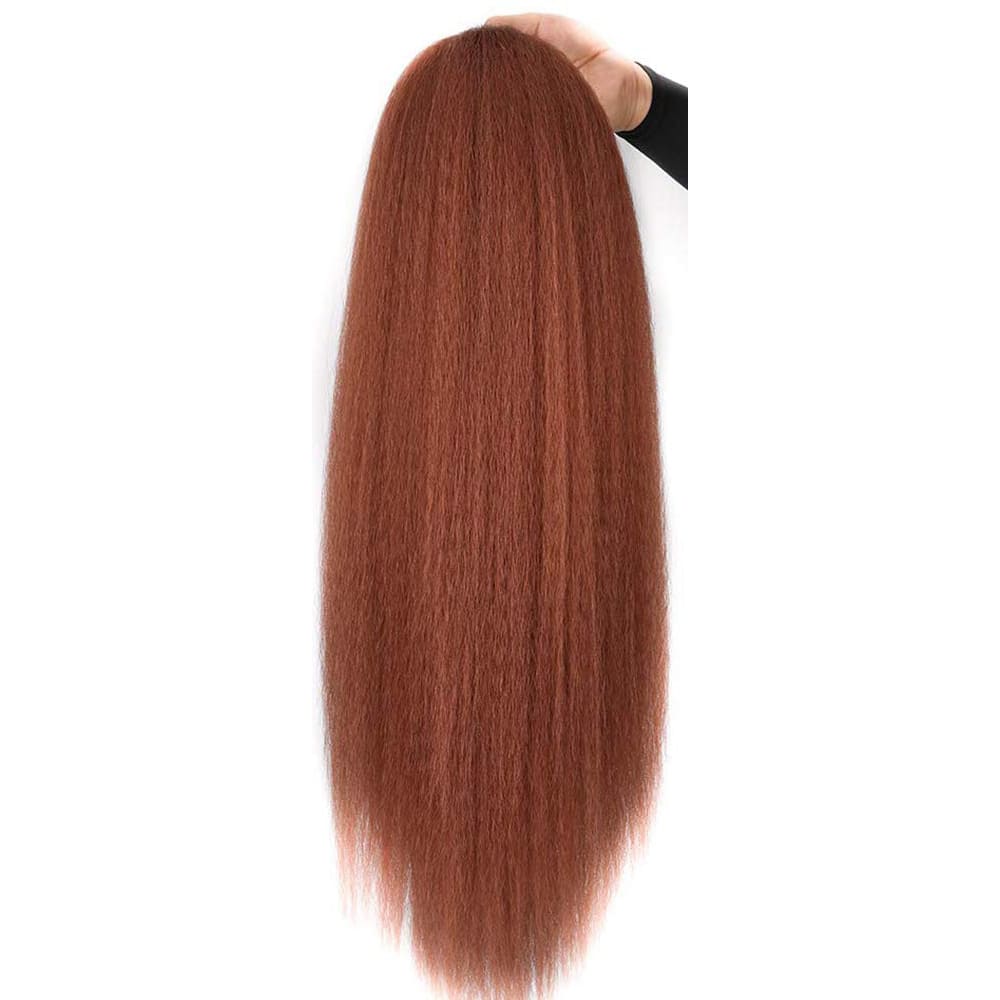 Postiche queue de cheval élastique roux