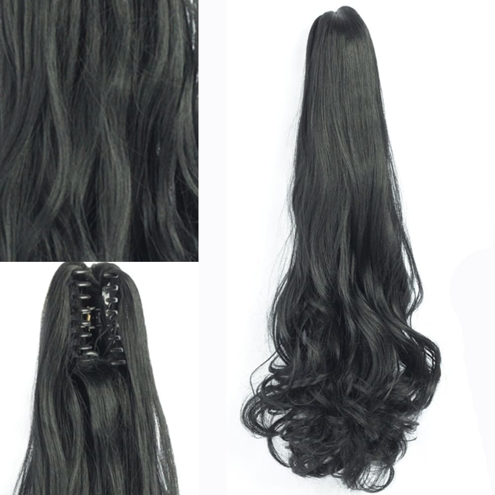 Postiche queue de cheval à pince lisse