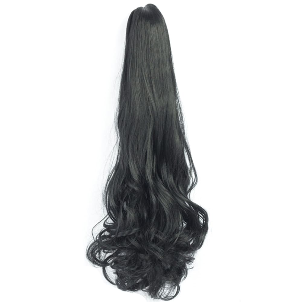 Postiche queue de cheval à pince noir